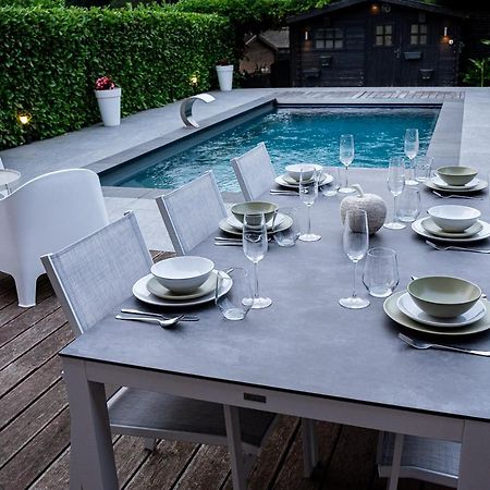 Chez Sabine Et Eric Maison Pour 6 Personnes Avec Piscine Chauffee Andenne Экстерьер фото